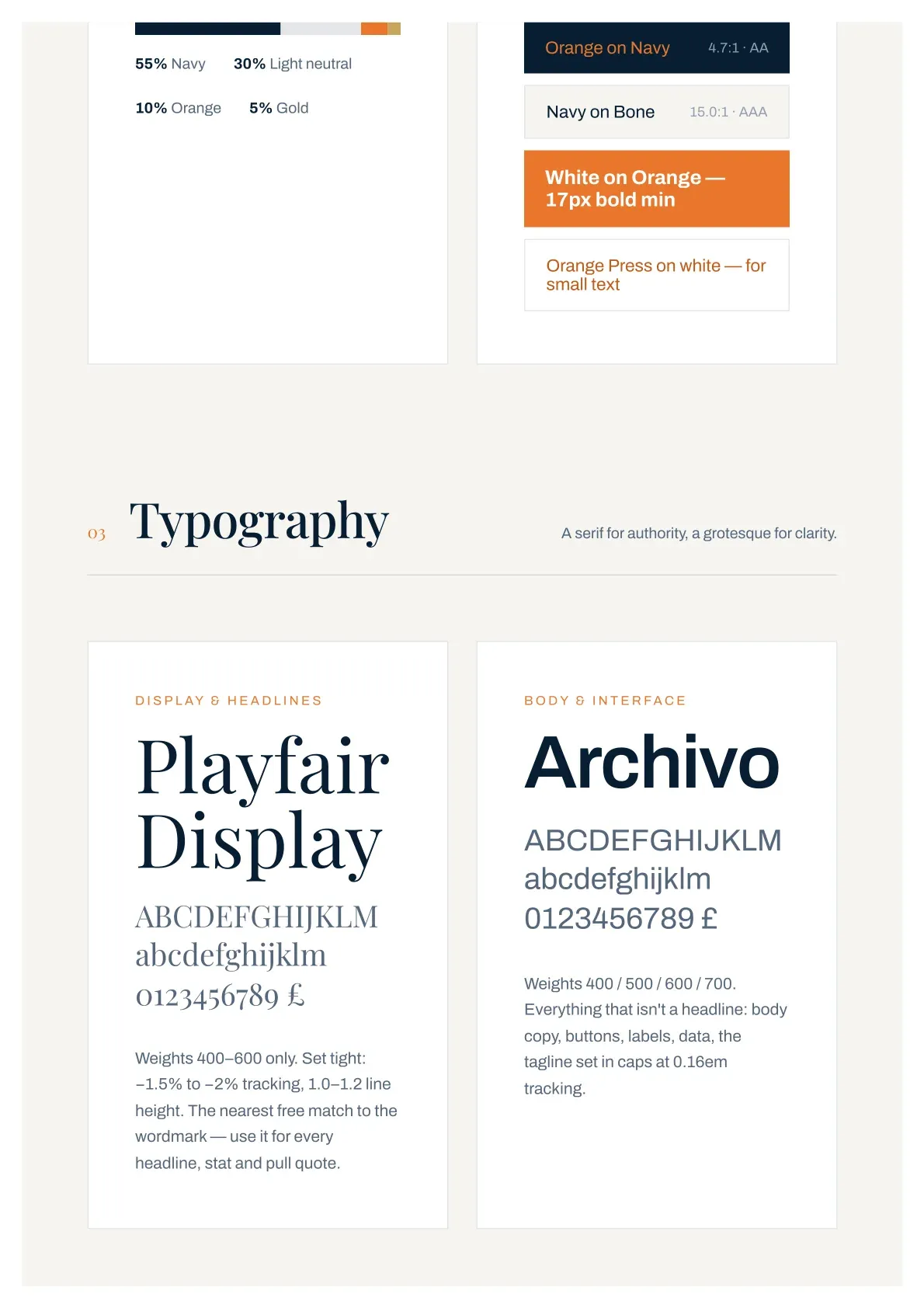 Brand Guidelines, page 5 of 9