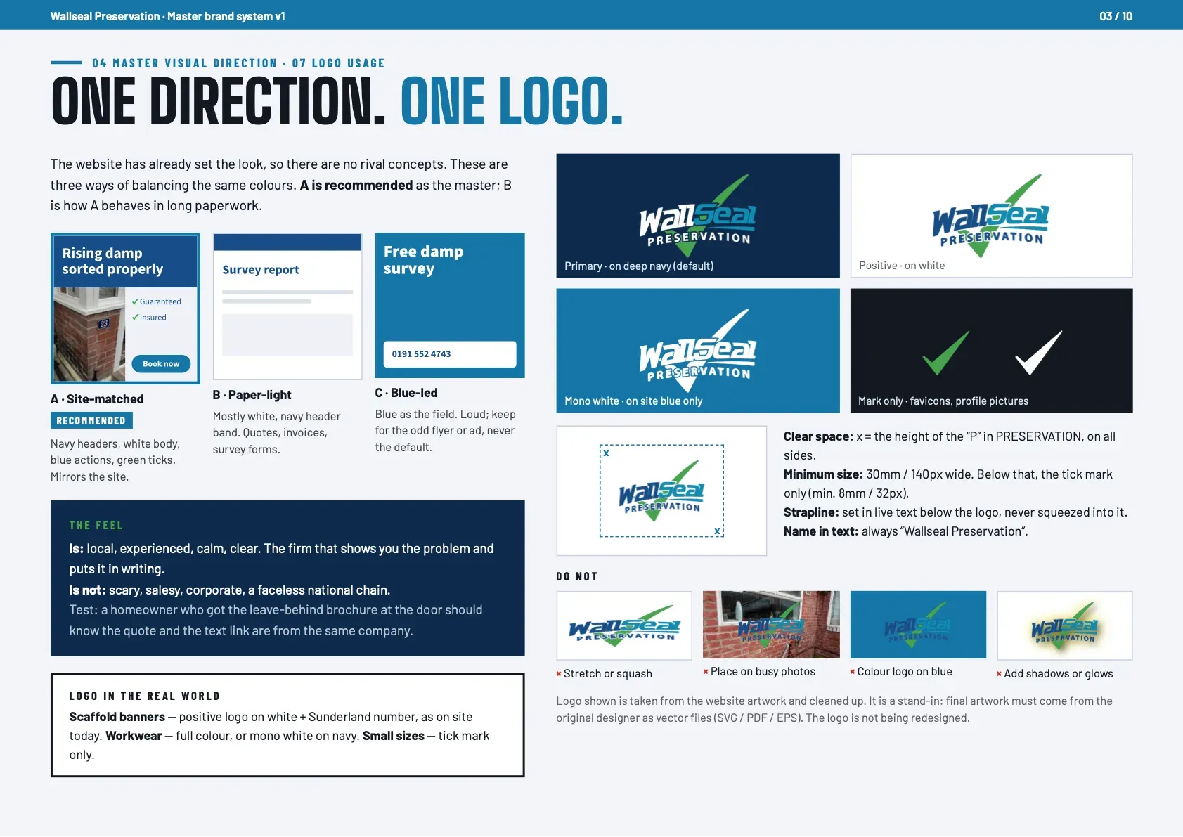 Master Brand System, page 3 of 10
