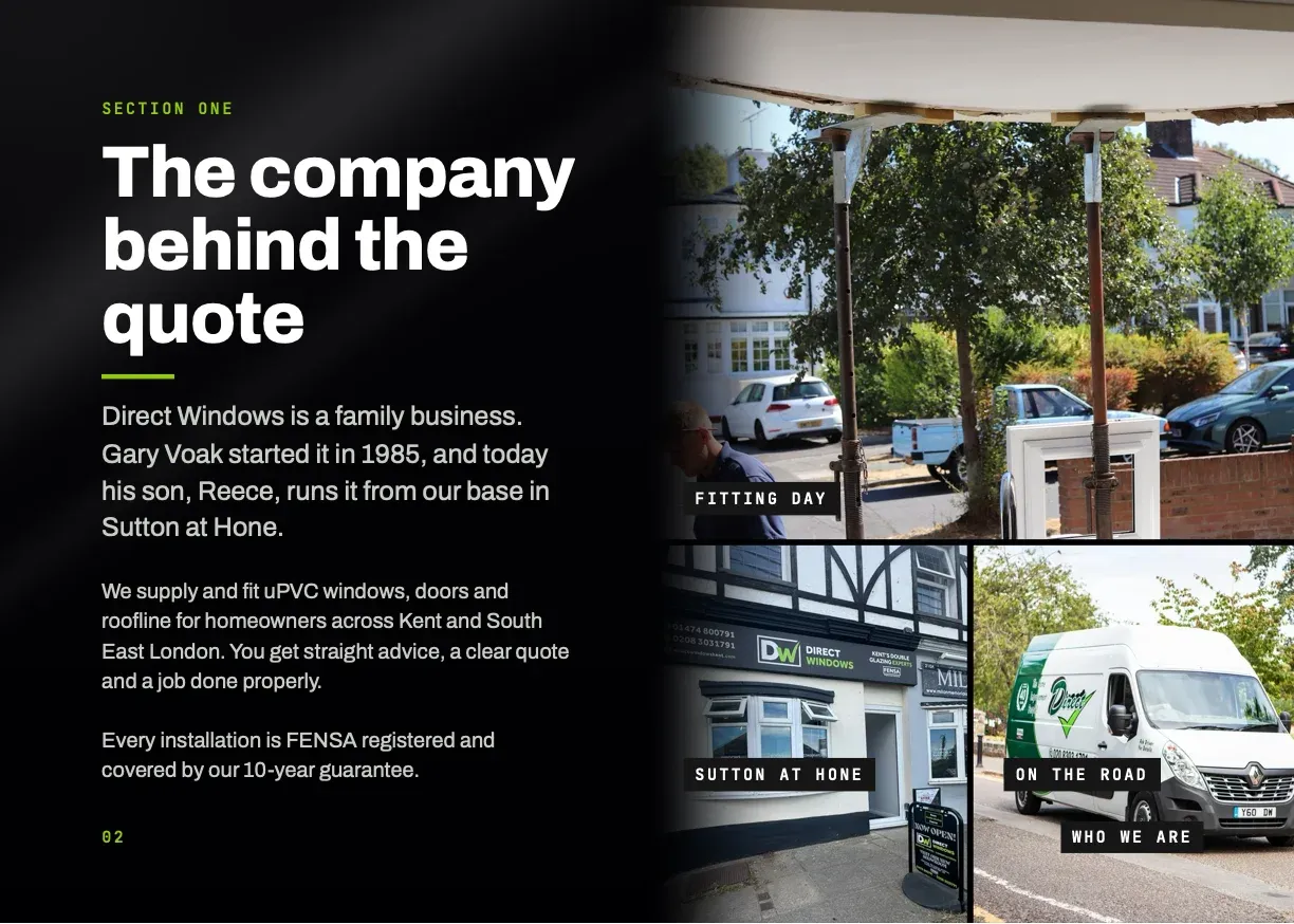 Company Brochure, page 2 of 32