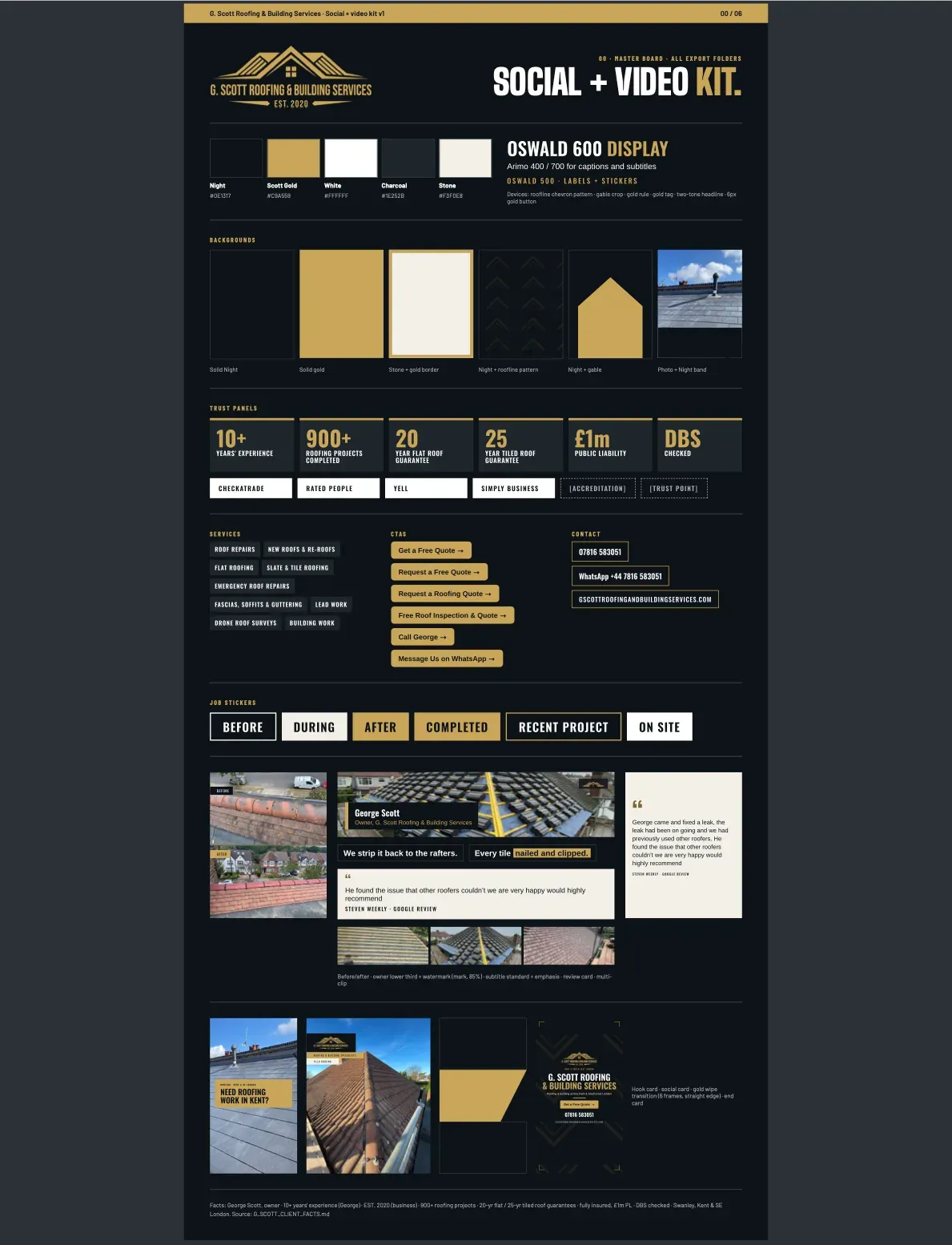 Social & Video Kit, page 1 of 6