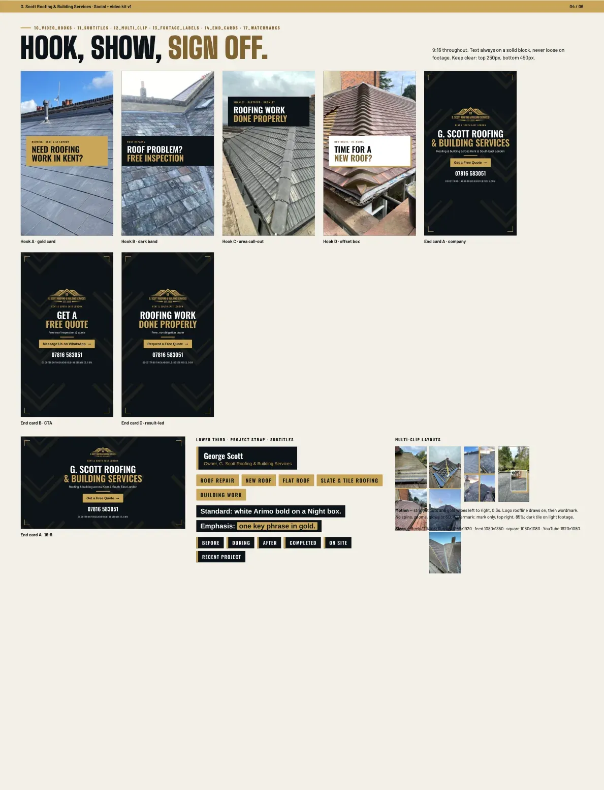 Social & Video Kit, page 5 of 6