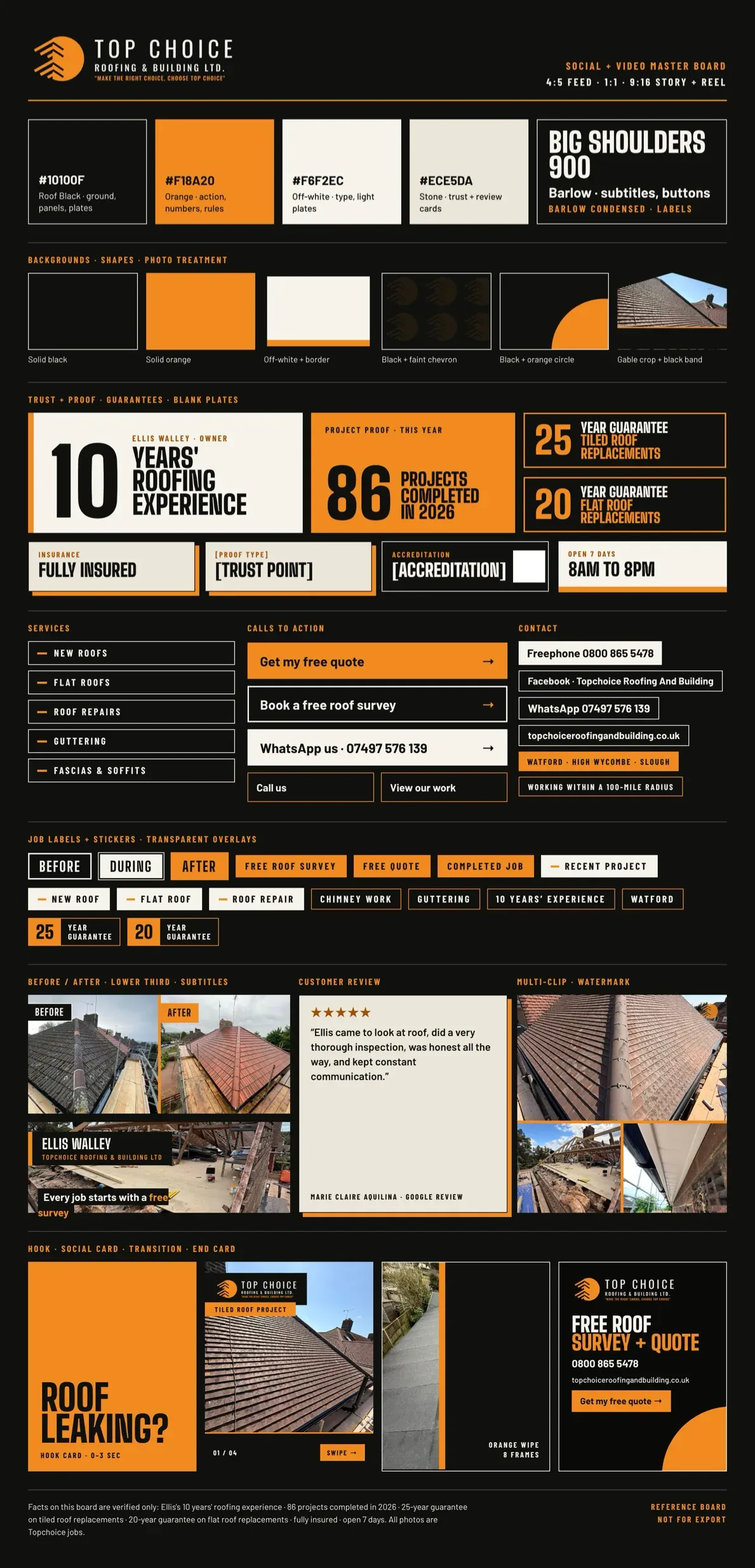 Social & Video Kit, page 1 of 6