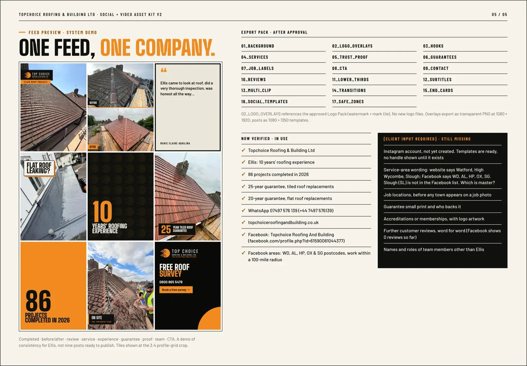Social & Video Kit, page 6 of 6