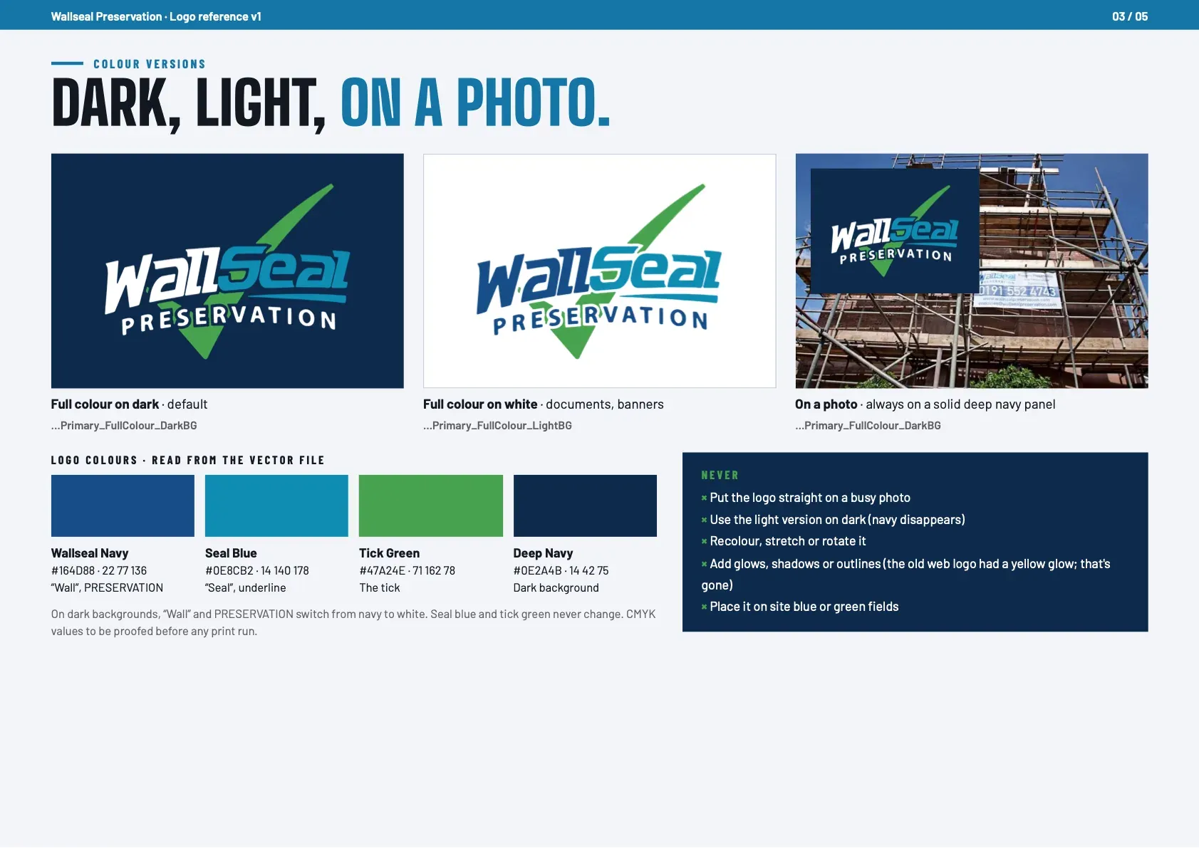Logo Reference, page 3 of 5