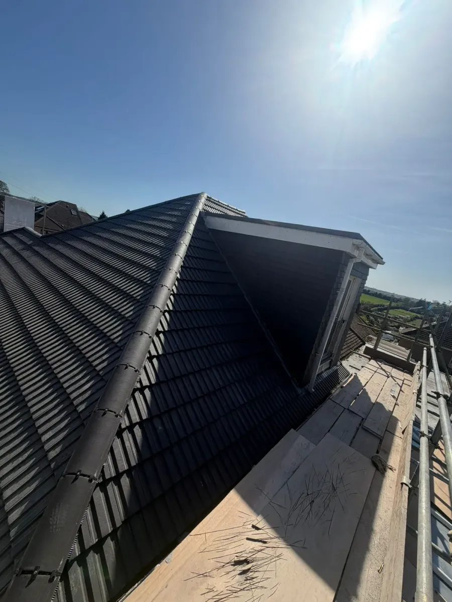 Roof replacement detail
