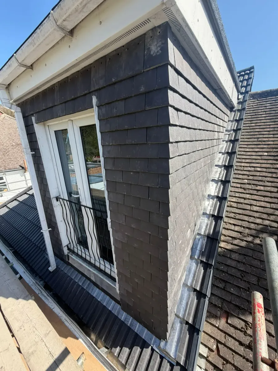 Roof replacement detail