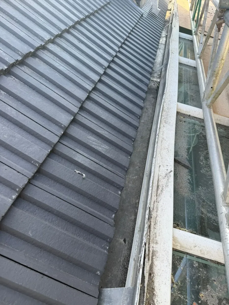 Completed roof replacement