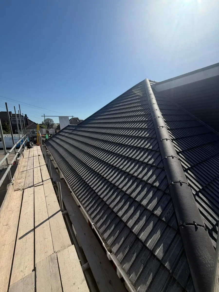 Recent FJC Roofing roof replacement