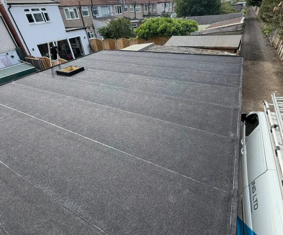 Residential flat roofing