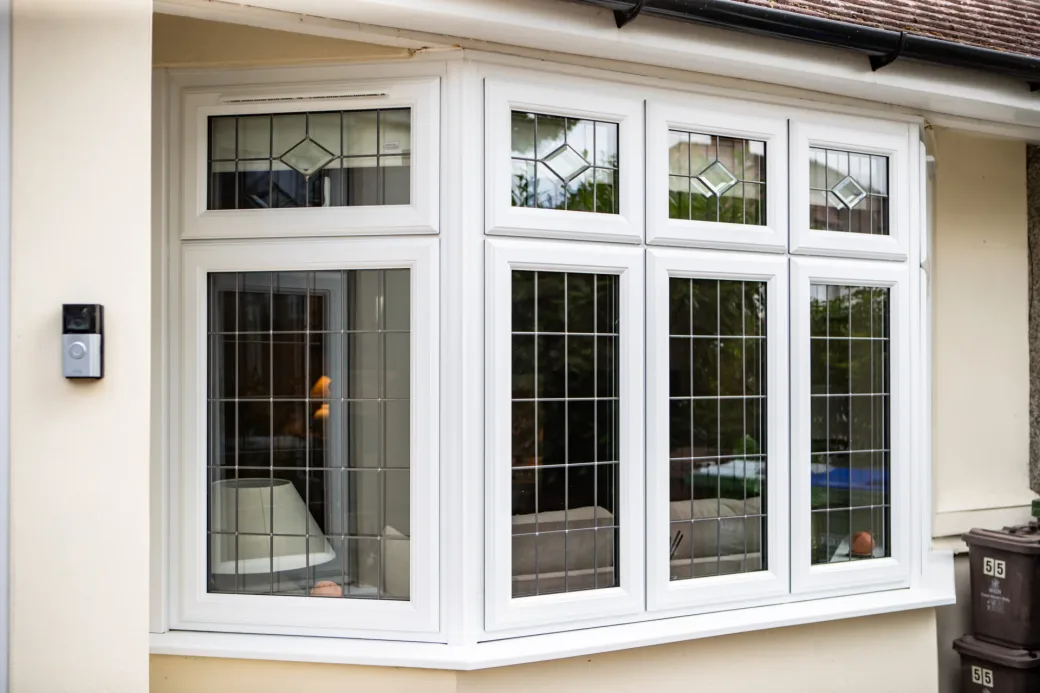 New white bay windows installed by Direct Windows